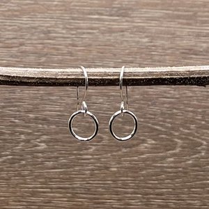 Small Open Circles Earrings