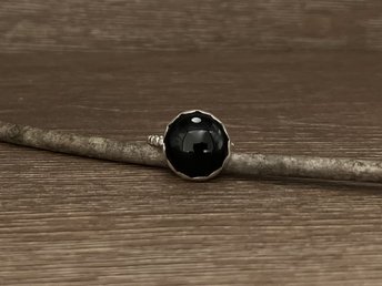Black Onyx Ring Size 8
