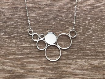 Asymmetrical Circles 2 Necklace
