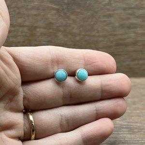 Amazonite Studs