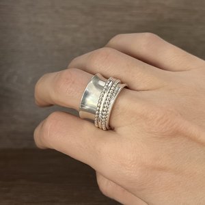 3 Ring Spinner Ring