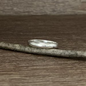 Low Dome Wedding Ring