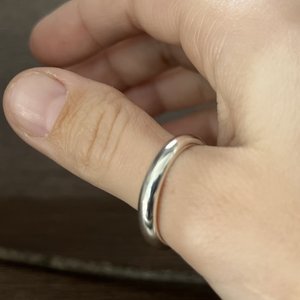 Low Dome Wedding Ring