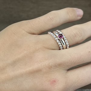 Rhodonite Ring Size 6.25