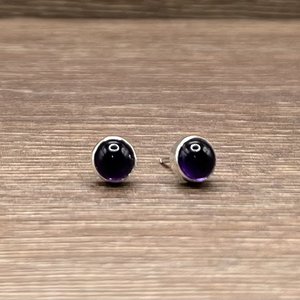 Amethyst Studs