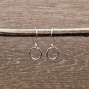 Small Open Circles Earrings