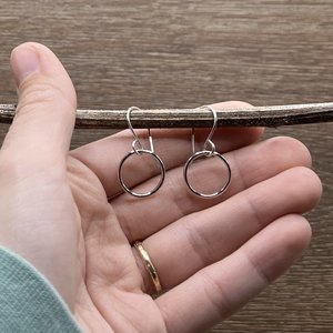 Big Open Circles Earrings