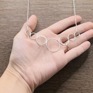 Symmetrical Circles 2 Necklace