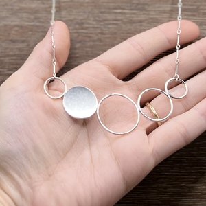 Symmetrical Circles 1 Necklace