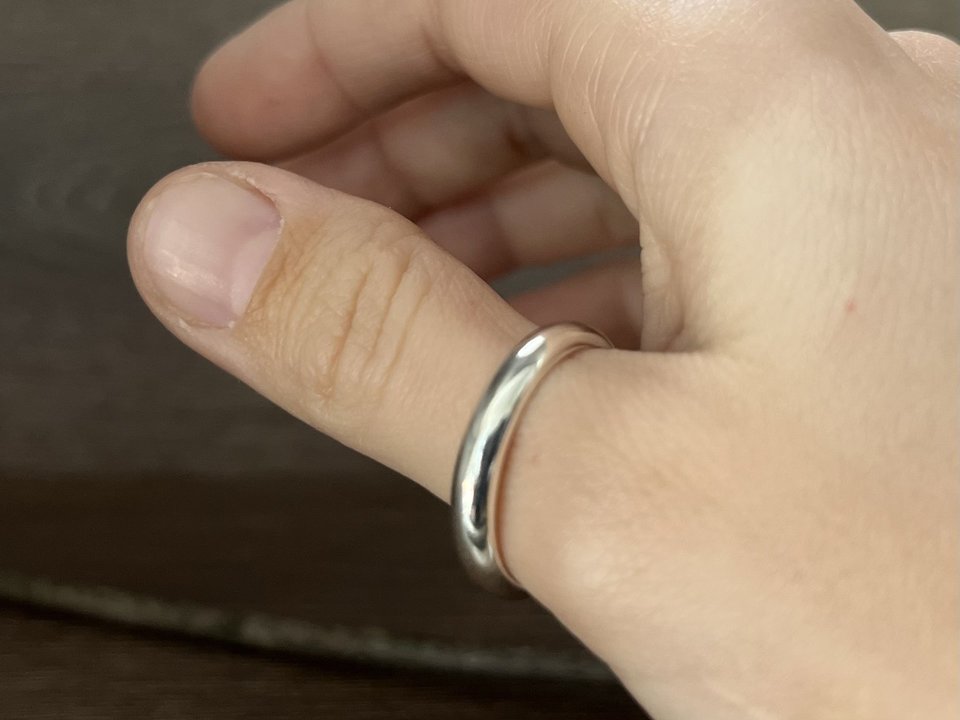 Low Dome Wedding Ring