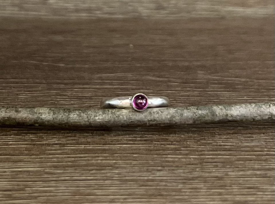 Rhodonite Ring Size 6.25
