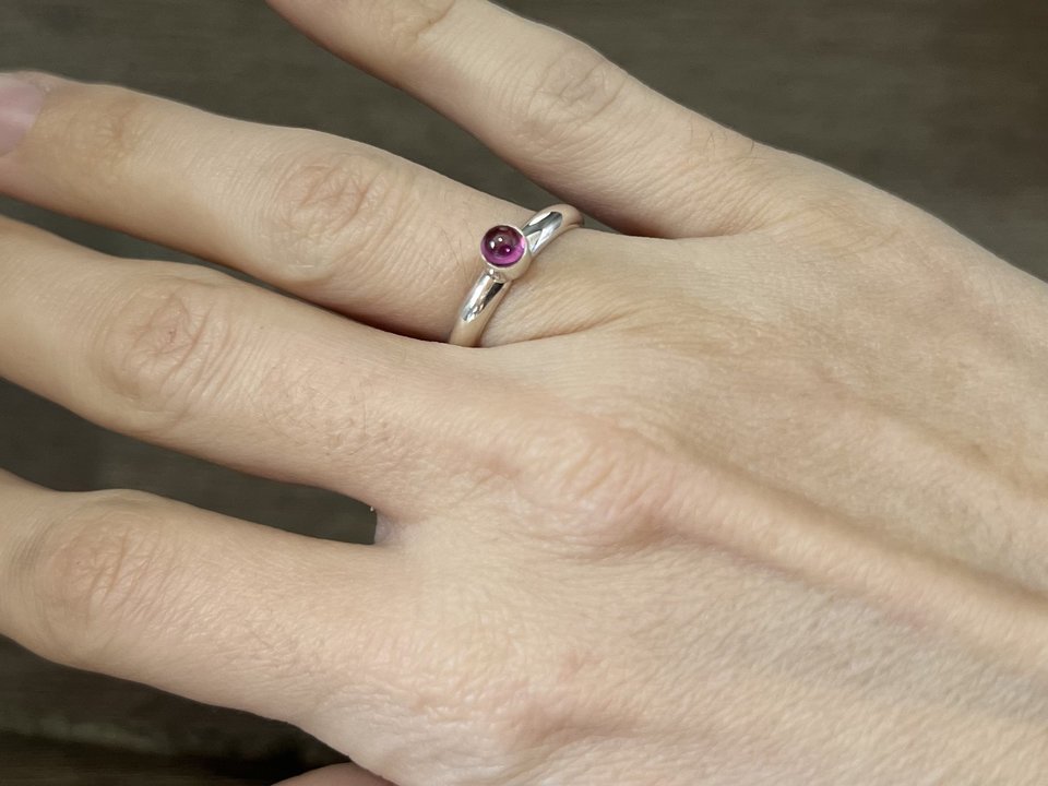 Rhodonite Ring Size 6.25