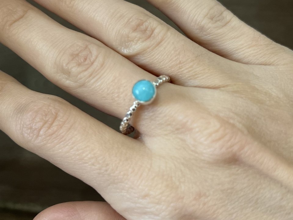 Amazonite Stacking Ring
