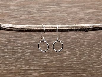 Small Open Circles Earrings