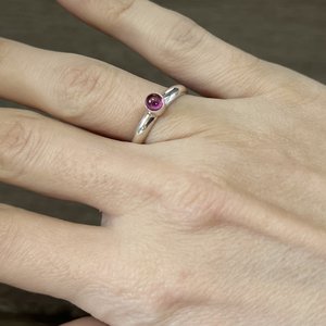 Rhodonite Ring Size 6.25