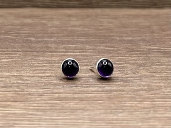 Amethyst Studs
