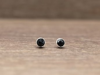 Black Spinel Studs